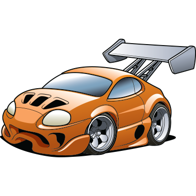 orange toyota supra